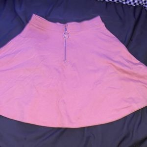 Girls light pink skirt